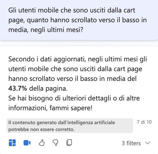 Utenti Mobile con Clarity + Copilot