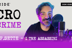 Cover dell’episodio 07 di CRO Crime, i tre assassini, il podcast investigativo di IRIDE sulla conversion rate optimization.